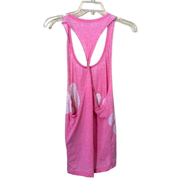 FILA Twist Back Pink Tank Top Size Medium - Picture 5 of 8
